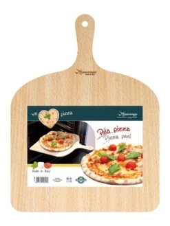 ETNA Pizza Set - Grote Pizzasteen & GRATIS Pizzaschep - 30 Cm X 38 Cm - Echt Italiaanse Pizzasteen - Broodbaksteen - BBQ Pizzasteen - Gemaakt Van Lavasteen Uit De Etna - Non-stick - Eppicotispai -Barbecue Benodigdheden 901x1200 3