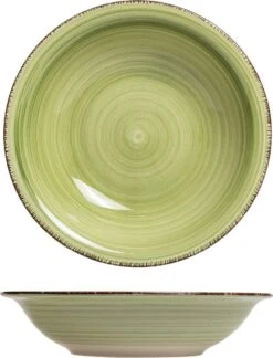 Studio Tavola Diepe Borden Summer Green ø 21 Cm - 6 Stuks -Barbecue Benodigdheden 915x1200 3