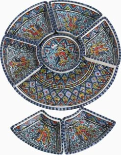 CRAFLAIR ~ Serveerschaal ~ Tapas Schaaltjes ~ 8-delig Set ~ Tapasschaal ~ Handgemaakt Aardewerk -Barbecue Benodigdheden 932x1200 2