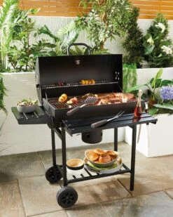 JAP Houtskoolbarbecue - Bbq Thermometer - 70 X 35 Cm - Zwart -Barbecue Benodigdheden 960x1200 12