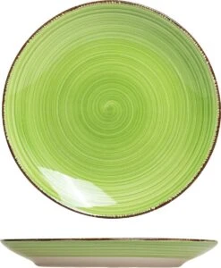 Ontbijtbord (6 Stuks) - Groene Tinten - 19cm - Aardewerk -Barbecue Benodigdheden 989x1200 3