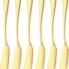 House Of Husk Botermesjes Set - Goud - RVS - Botermes - Smeermessen - Tapas Mesjes - 6 Stuks
